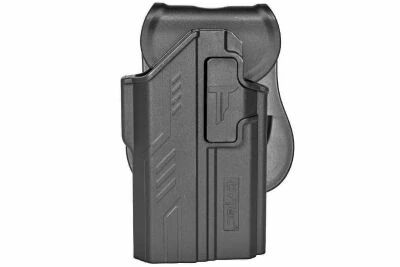 R-Defender Gen.2 holster for Glock 17 with flashlight Black CYTAC