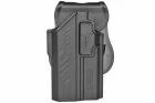 R-Defender Gen.2 holster for Glock 17 with flashlight Black CYTAC