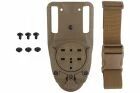 Universal Holster Adapter 360 Degrees Tan Wosport
