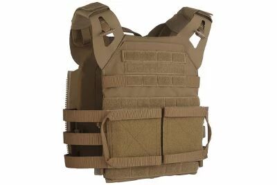 Porta Placas Nuevo JPC Tactical 2.0 Coyote Marr�n WOSPORT