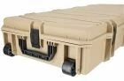 Double slot transport case 122 cm Tan GLARY CASE