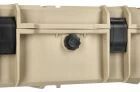 Double slot transport case 122 cm Tan GLARY CASE