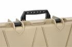 Double slot transport case 122 cm Tan GLARY CASE
