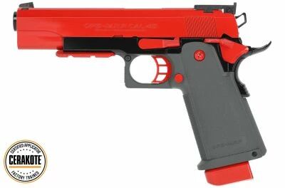 Replica Hi-Capa 4.3 RED USMC Cerakote Custom 