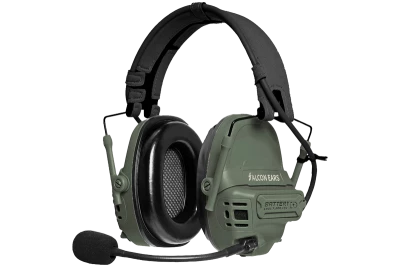Tactical Communication Headset FCS Falcon Ears FG FMA