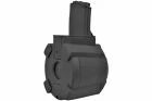 Drum Magazine 1200 bbs for MP5 AEG Black A&K