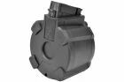 Drum Magazine 1200 bbs for AK AEG Black A&K