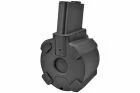 Drum Magazine 1200 bbs for M4 AEG Black A&K
