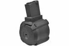 Drum Magazine 1200 bbs for M4 AEG Black A&K