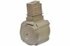 Drum Magazine 1200 bbs for G36 AEG Black A&K