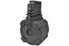 Drum Magazine 1200 bbs for G36 AEG Black A&K