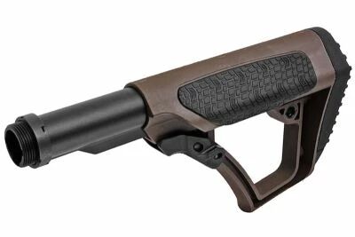 Retractable Stock for M4 / AR15 AEG EMG Daniel Defense Brown CYMA