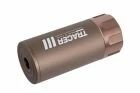 Tracer Flash Silencer 3.5  14mm CCW Tan WOSPORT