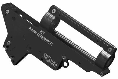 CNC eHPA gearbox shell V2 Black Mancraft