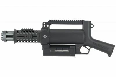 Minigun Replica with Rotating Barrels Well 23-S Black Well Pro AEG