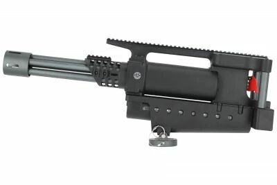 Minigun Replica with Rotating Barrels Well 23-H Black Well Pro AEG