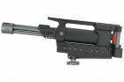 Minigun Replica with Rotating Barrels Well 23-H Black Well Pro AEG