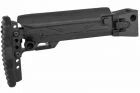 Folding Telescopic Stock with Cheek Riser for AKM GBBR Tokyo Marui 5KU