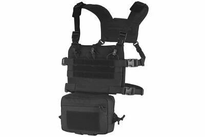 R Assault Tactical Chest Rig Black WOSPORT
