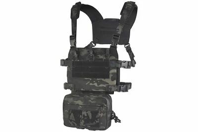 R Assault Tactical Chest Rig Multicam Black WOSPORT
