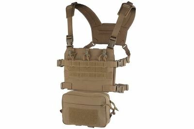 R Assault Tactical Chest Rig Coyote Brown WOSPORT