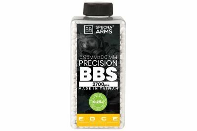 Jar of 2700 Bio 0.25g Precision BBs EDGE ULTRA Specna Arms
