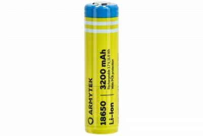 18650 Li-Ion 3200mAh Rechargeable Battery with PCB Armytek