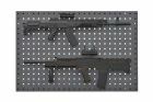Wall display stand for airsoft replicas and accessories Delta Armory