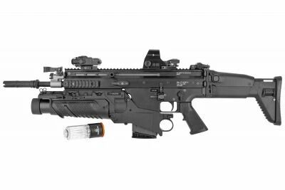 Replica Tokyo Marui SCAR H EGLM Assault Custom