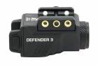Defender 3 Tactical Flashlight Black Delta Armory