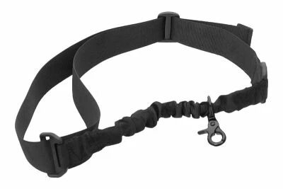 1-point black bungee strap