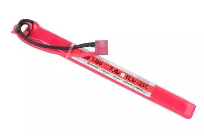1 stick batterie Lipo 2S 7.4V 1000mAh 25C DEAN