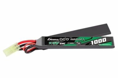1000mAh 7.4V Mini-Tamiya GENS ACE LiPo Battery