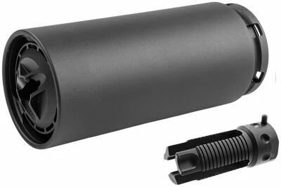 KAC QDC/MCQ-PRT Short black suppressor 5KU flash hider