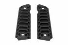 1911 Government/Commander Full Size Grips Aluminio  Cobra\  Negro