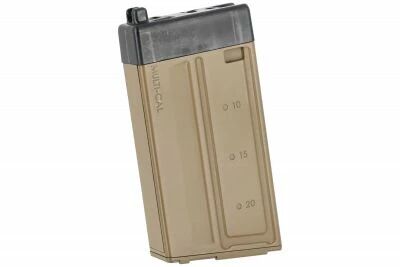 22-round gas magazine XM7 APFG Tan