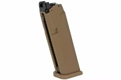 22-SHOT MAGAZINE GLOCK 19X BBS 6MM GAS 1J - COYOTE