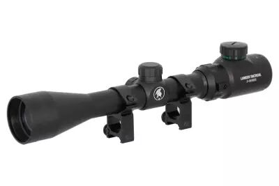 3-9 x 40 illuminated red and green scope