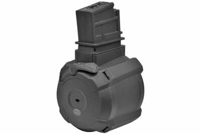 A&K DRUM 1200 ROUNDS MAGAZINE FOR G36 SERIES BLACK (B90-2C BK)