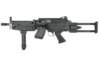 A&K M249 Para Black Airsoft Machine Gun