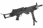 A&K M249 Para Black Airsoft Machine Gun