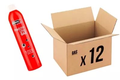 ABBEY Predator Ultra 12 pack gas bottles