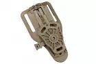 Adjustable tan drop belt for Amomax / Cytac / WOSPORT tactical holster