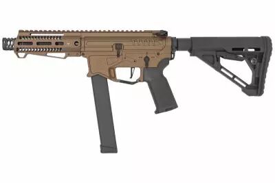 AEG ZION ARMS PW9 SHORT HAND GUARD CHOCOLATE- 1J