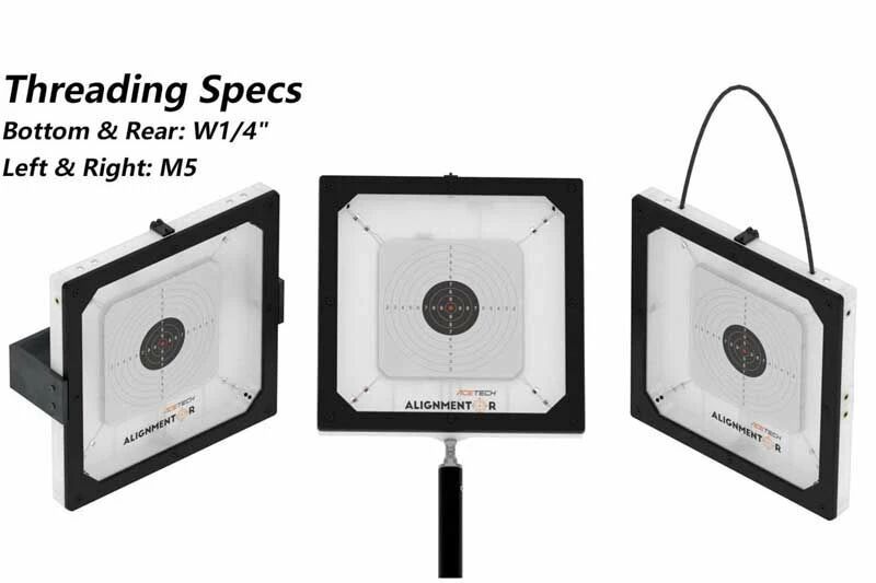 Wi-Fi Alignmentor connected target 230 x 230 mm compact ACETECH