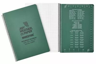 ALL-WEATHER NOTEBOOK 100 PAGES 148 X 210 MM