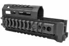 Alpha 6\  Quad Rail handguard for AKM GBBR Tokyo Marui Wii Tech