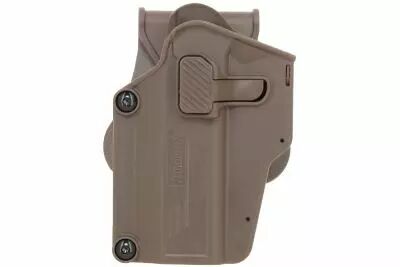 AMOMAX G2 UNIVERSAL LEFT-HANDED HOLSTER TAN