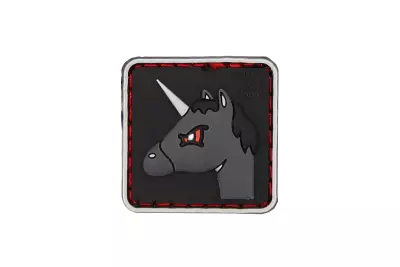 Angry Unicorn Rubber Patch JTG