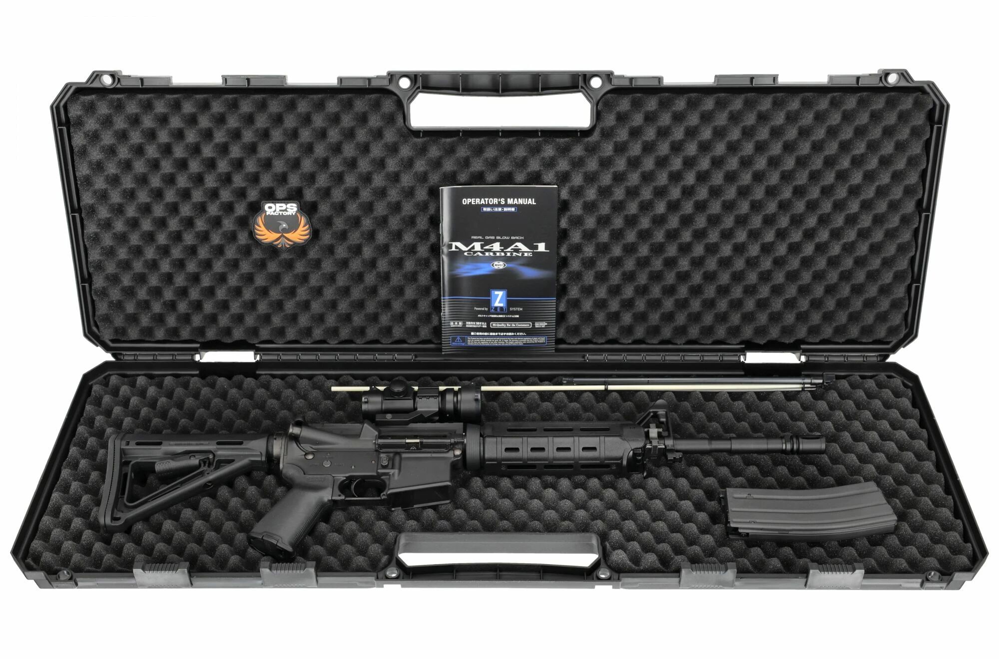 Replica AR15 MWS (ZET System) Tokyo Marui GBBR 'OLD SCHOOL' Magpul